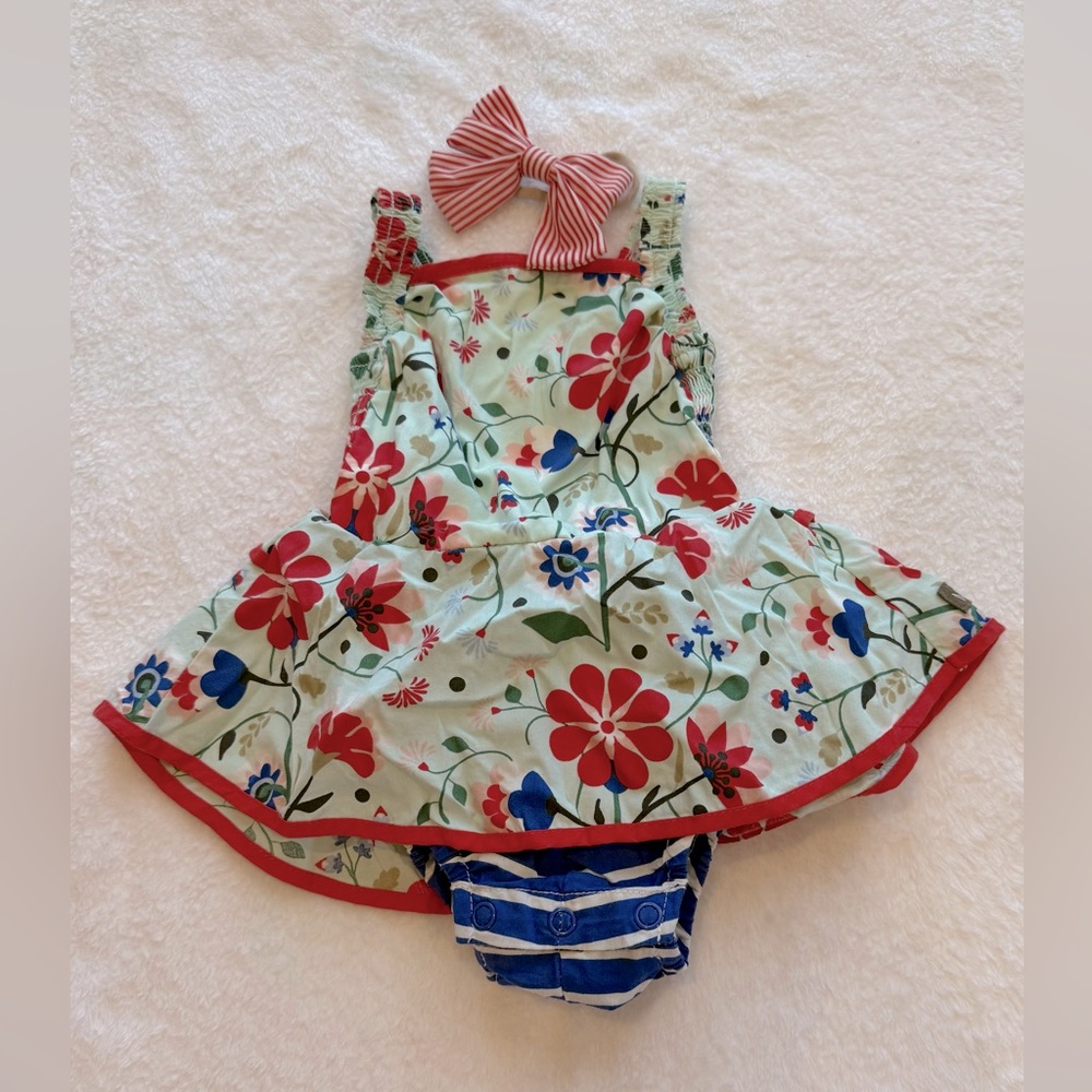 Matilda Jane floral baby girl boutique outfit
